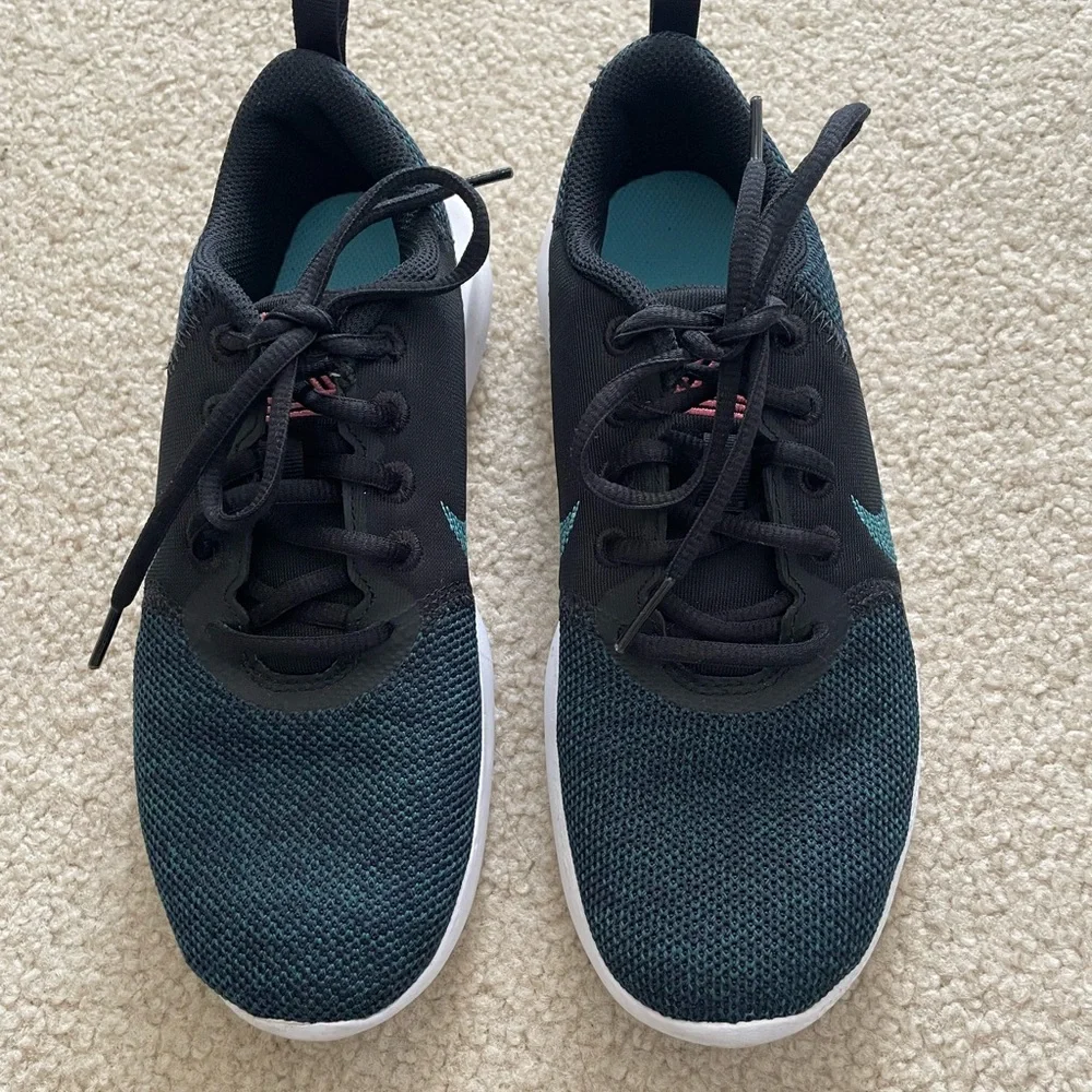 Nike Black/Blue Flex Experience Women’s Running Shoes, 6.5
